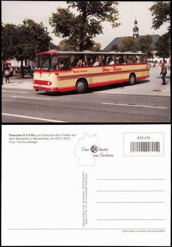Ansichtskarte verkehr kfz bus - ansichtskarte,