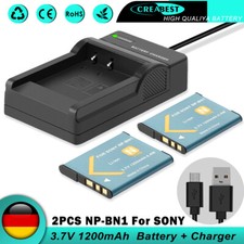 2× NP-BN1 Akku + Ladegerät
