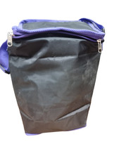 Kühltasche 12 Liter ca. 37 x 23 x 15 cm Schwarz Lila Dickes Material