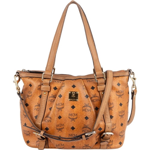 Mcm monogram visetos handbag - monogram,