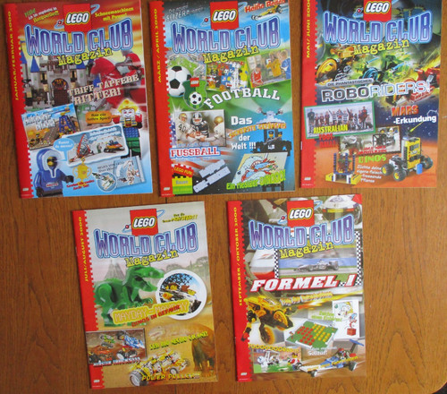 Lego world club - world, magazine