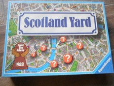 Scotland Yard (Spiel des Jahres 1983). Für 3-6 Pers. ab 10 J. Komplett + Zusatz