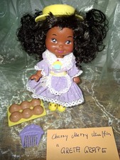 Cherry Merry Muffin "Greta Grape", Mattel 1988, in gutem gebrauchten Zustand