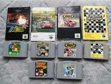 N64 Spiele Mario Donkey Kong Excitebike Ridge Racer Top Gear Rally 2 Penny Race