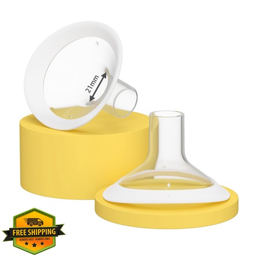 Medela 21mm oval breast pump - breast,