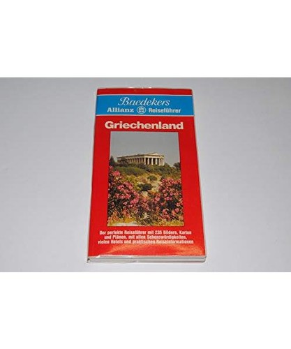 Griechenland baedekers - griechenland, [baedekers