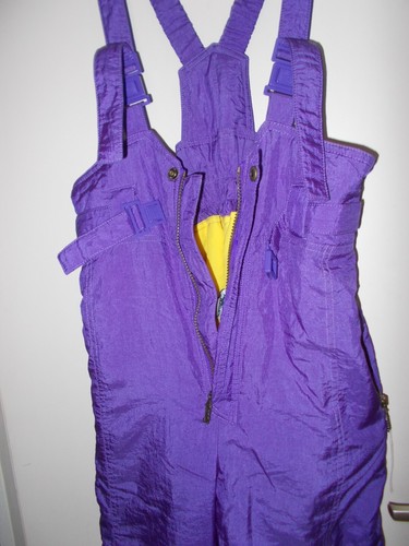 Ski hose lila innen gelb - ski-hose,,