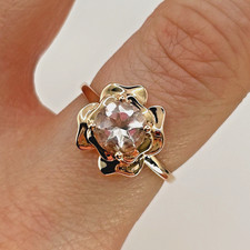 Morganit Ring 9 Karat Gold