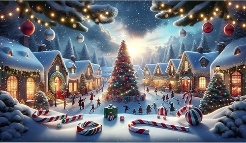 Weihnachten diamond painting - diamond,