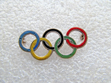 altes Abzeichen - Olympiade - Olympia Ringe - Olympische Spiele Berlin 1936