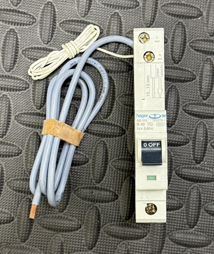 Hager amp curve - 40, 30ma