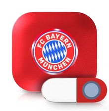 Heidemann Funkgong-Set Klingel Stern des Südens FC Bayern München 80dbA 200m 