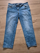 7/8 CECIL Stretch Jeans "Charlize" Gr. Inch 34, Lä. 26, blau stone washed,w. NEU