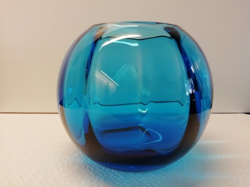 Kleine blaue kugelvase - blaue,