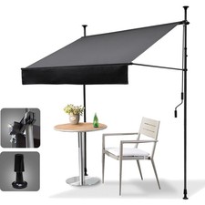 Klemmmarkise Balkon 200x125 cm