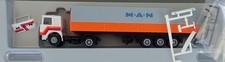 Herpa   818099    MAN F8  Planen-Sattelzug  "MAN"