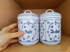 Keramik-Dosen "Salz & Zucker"