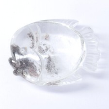 FISCH aus LODOLITH Gartenquarz