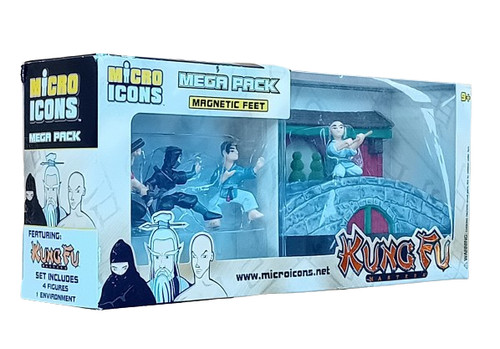 Micro icons kung masters - kung, fu