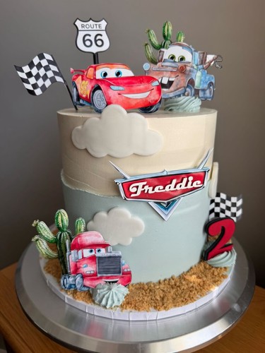 Disney cars cake - disney,
