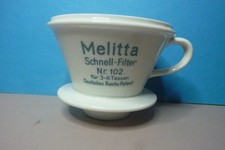 Melitta schnell filter 102 - schnell-filter, nr.102