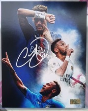 Foto Collage,, Neymar Jr.,"Org.Unterschrift, Zertifikat, 20x25cm,Top Motiv,