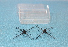 Schiffsmodell 1:1250...2 x Spritzast Ersatzmasten