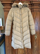 Ralph Lauren Damen Mantel Gr. M Beige Daunen wie Neu Gr. 36/38