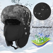 Wintermütze mit Maske -