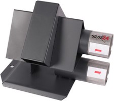 Saugsonde zum Ansaugen von Pellets, Pelletaustragung, Bunker, Entnahmetöpfe