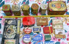 20 alte Tabak Zigarren Kautabak uva. Blechdosen Sammlung gut erhalten Konvolut