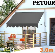 3m Balkonmarkise Gelenkarm