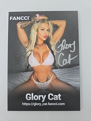 Glory cat autogramm - glory, signiert