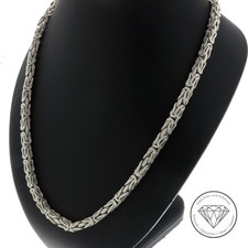 Wert: 14.300,- Massive Königs Kette 750 / 18 Kt Gold 74 cm XXYY