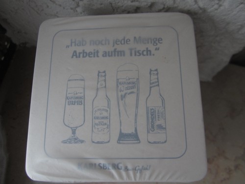 Bierdeckel karlsberg - bierdeckel,