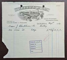 1939 Bullus & Co., Indigo &