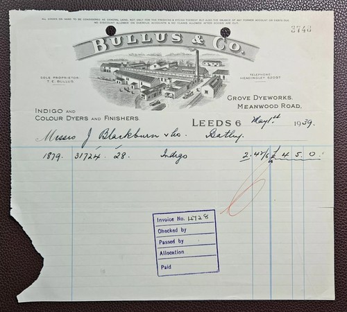 1939 bullus indigo - 1939, &