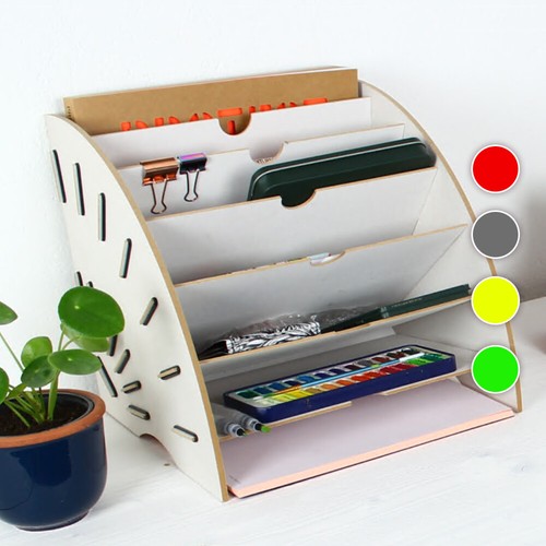 Organizer aus holz - aus, ablage