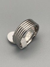 Ring Edelstahl 8mm breit Damen