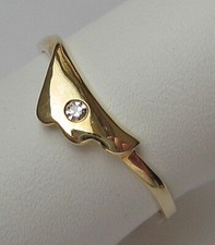 Solitär Brillant Ring in aus ✦ 585 14kt Gold mit Diamant Diamond Solitaire ✦7010