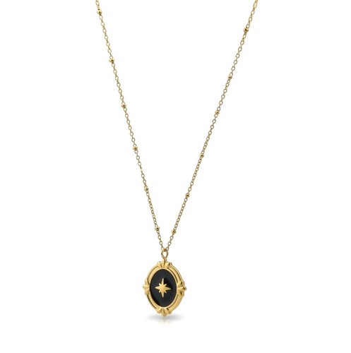 Damen kette medaillonkette - kette, 18k
