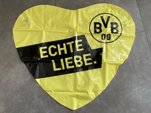 Bvb herz aufblasbar - bvb, 60cm