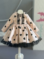 Lila Puppenkleid Luxus-Design