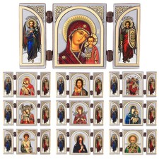 Christliche Ikone Triptychon