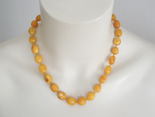 Bernstein Kette Oliven