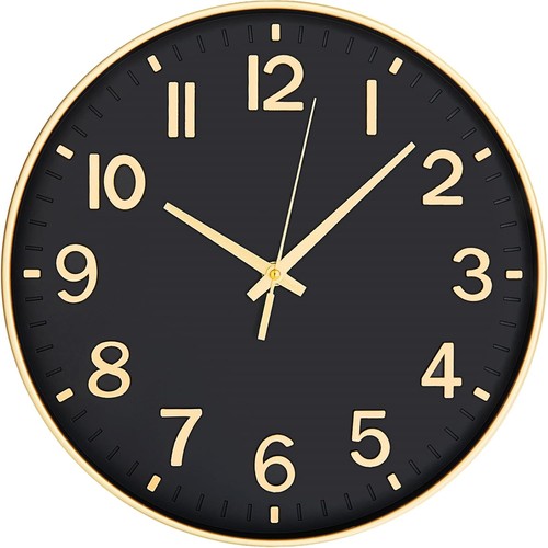 Wanduhr lautlos 30cm - lautlos, arabische