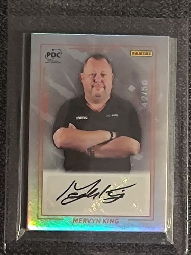 Mervyn king autogramm - mervyn, autogramm/50