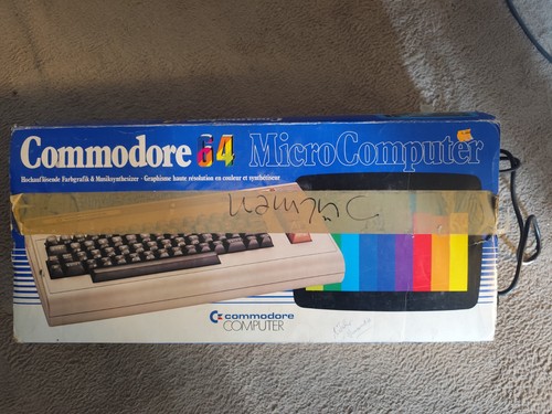 Commodore c64 netzteil - , +