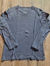 CALVIN KLEIN Herren Pullover Langarm Gr. S , Jeansblau, 
