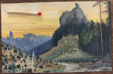 AK Nenke Ostermaier Serie 104 Nr. 2227 Photochromie Schrammsteine Großer Dom